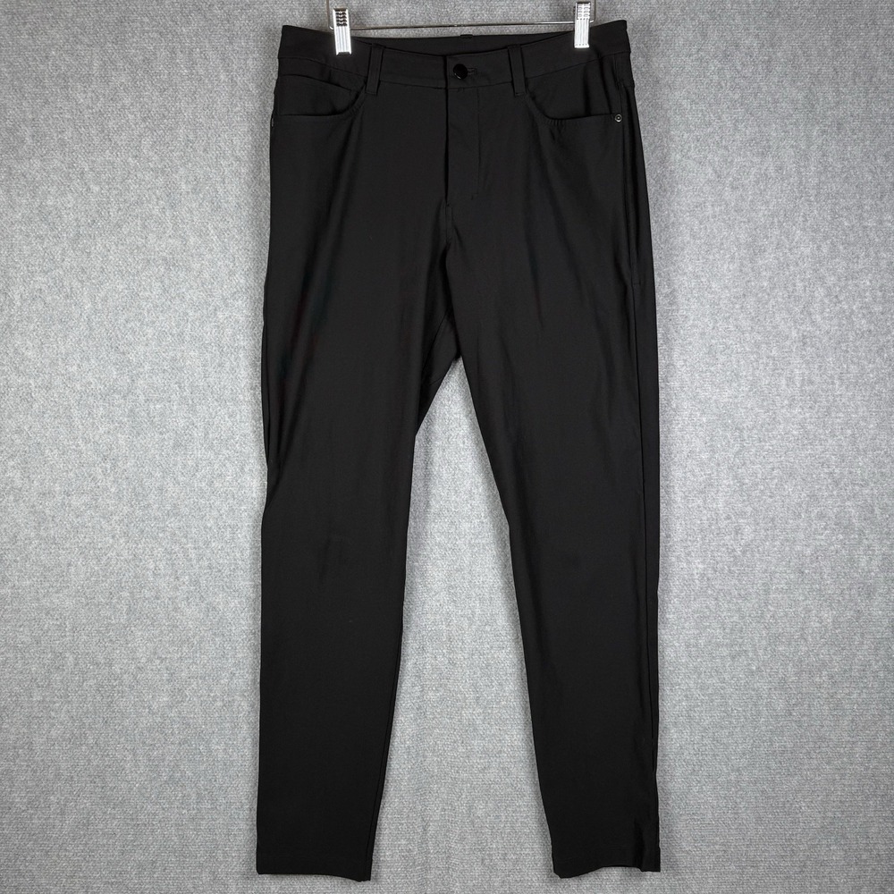 Lululemon Pants Men's Size 30x30 ABC Pants Slim Fit Warpstreme 5 Pocket Black